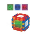 Puzzle Digital Clock / White